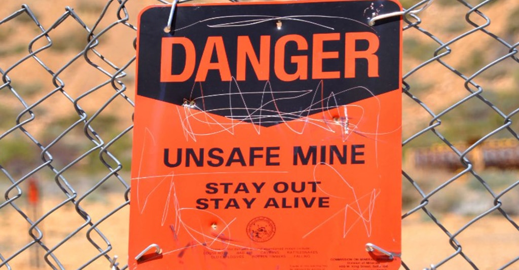 Danger-Nevada-Sign-Berlin-State-Park-Mining
