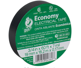 Duck 299006 Utility Vinyl Electrical Tape