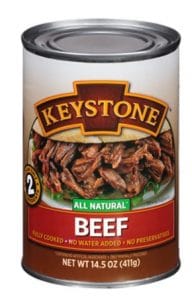 Keystone Meats All Natural Canned Beef