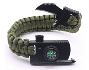Military Armband With Firestarter