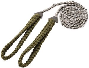 Pocket Chainsaw With Paracord Handle