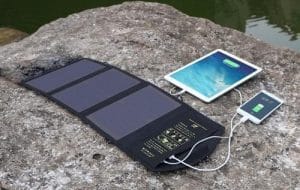 Portable-Solar-Panel-Charging-A-Phone
