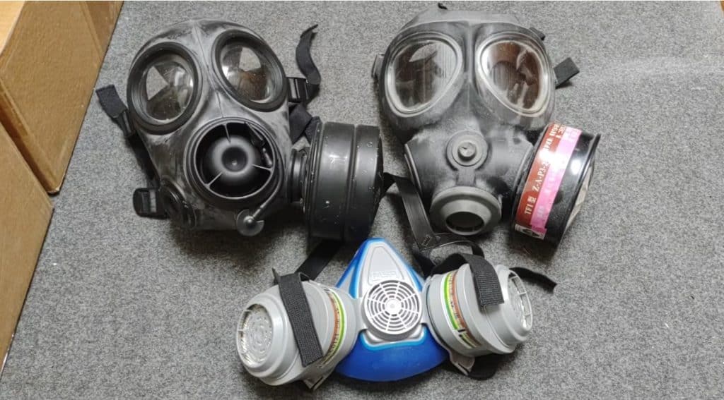 Types Of Gas Masks