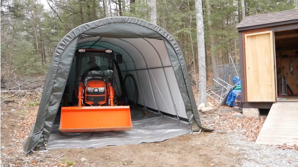 Comment utiliser une tente de garage portable