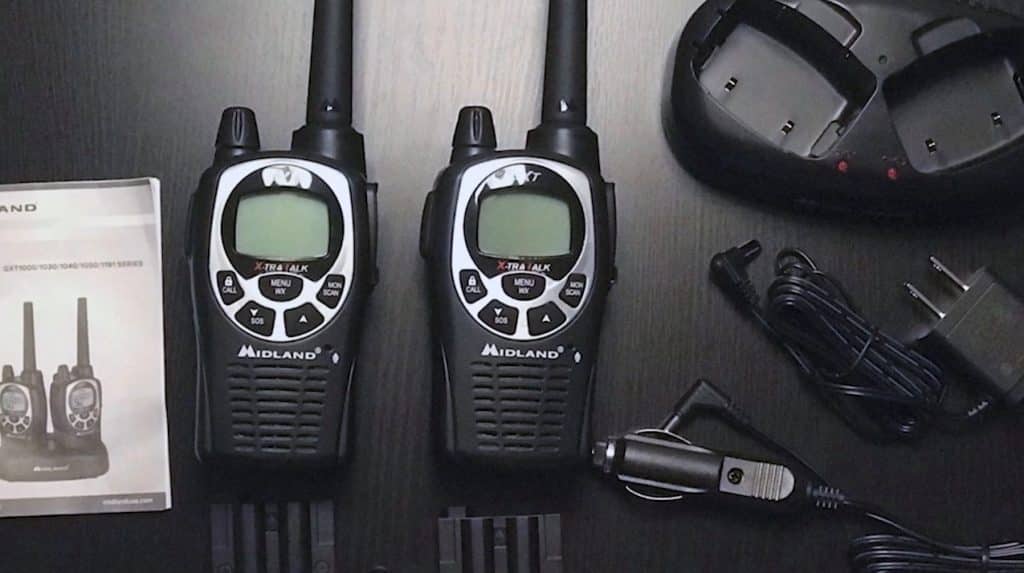 Talkies-walkies sur le marché