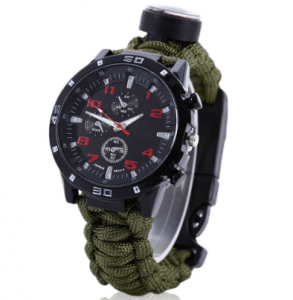 Survival Watch With Paracord