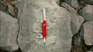 Swiss-Army-Knife-On-A-Rock