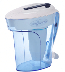 Zerowater 12-Cup Ready-Pour Pitcher With Free Tds Meter