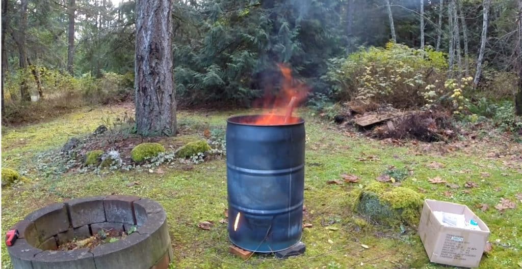 Where To Place A Burn Barrel