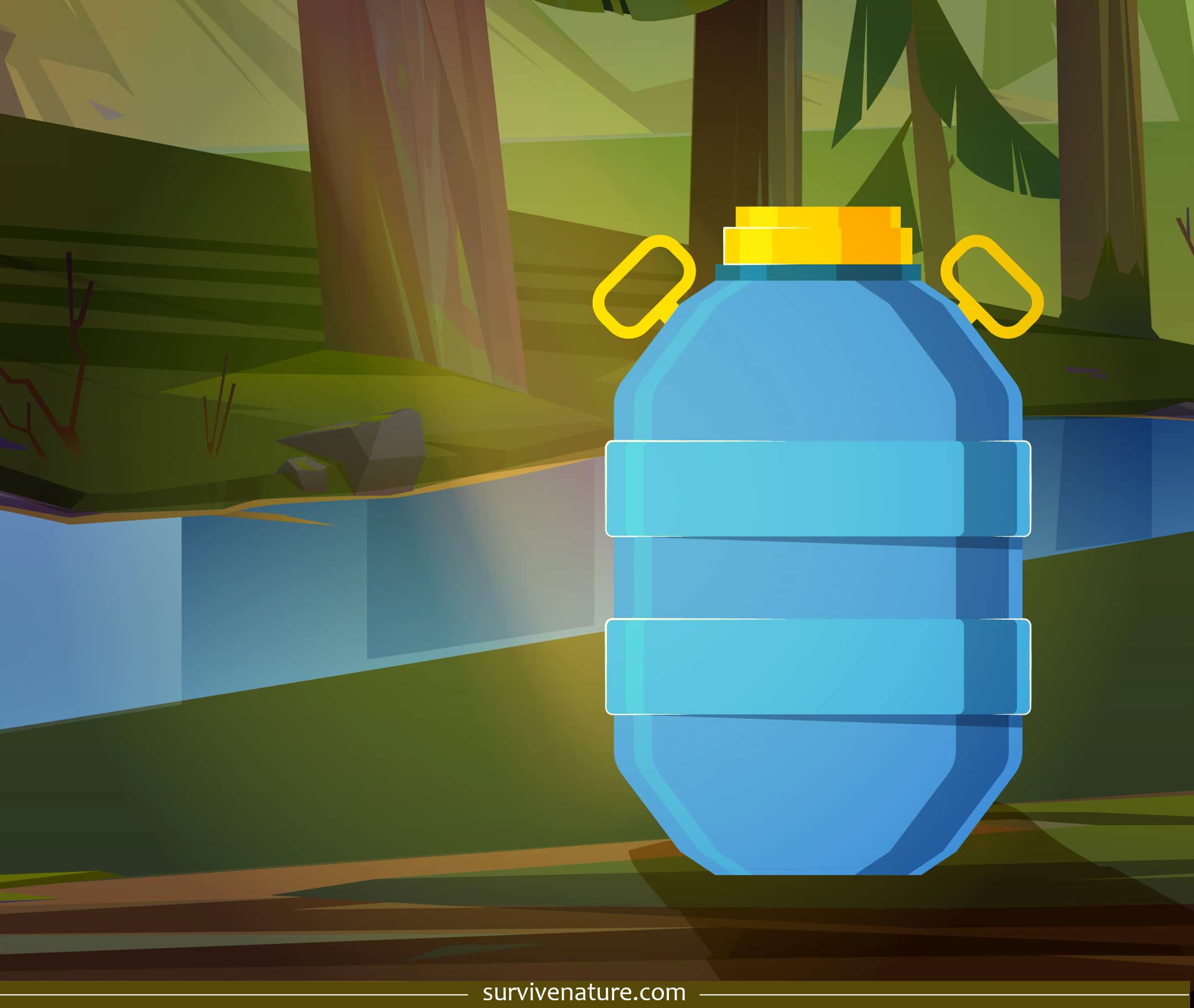 a-gallon-of-water-a-day-survive-nature