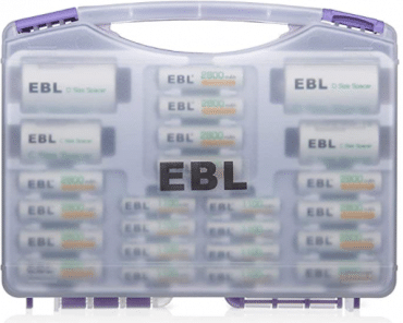 Ebl Purple Super Power Battery Box Include
