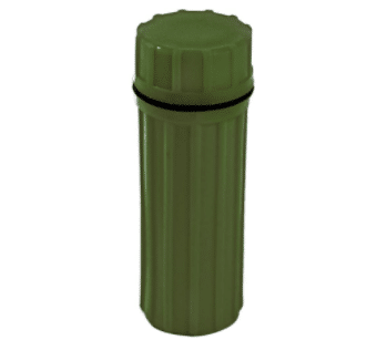 Se 3 en 1 Caja impermeable verde para guardar cerillas - Cch6-1Gn