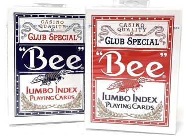 2 jeux de cartes Bee Jumbo